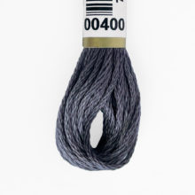 anchor cotton embroidery floss 400 grey gray medium