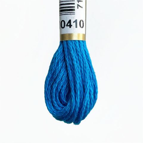 anchor cotton embroidery floss 410 electric blue