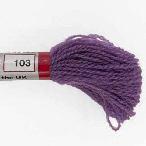 appletons crewel tapestry wool 103 purple