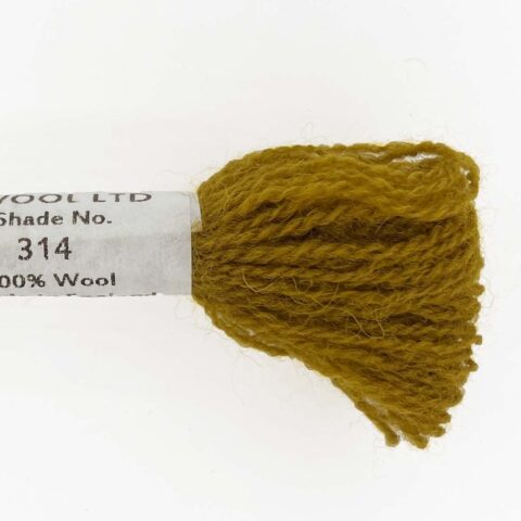 appletons crewel tapestry wool 314 Brown Olive Medium