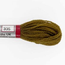 appletons crewel tapestry wool 335 drab green