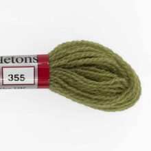 appletons crewel tapestry wool 355 grey green