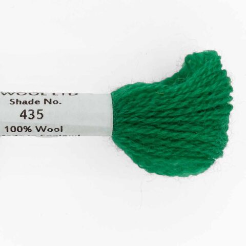 appletons crewel tapestry wool 435 signal green