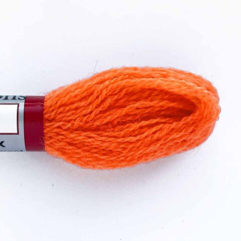 appletons crewel tapestry wool 441 orange red