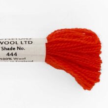 appletons crewel tapestry wool 444 orange red