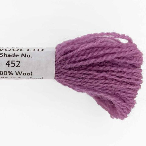 appletons crewel tapestry wool 452 bright mauve