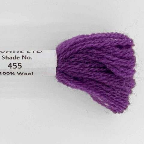 appletons crewel tapestry wool 455 bright mauve