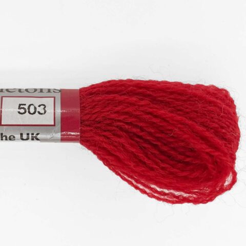 appletons crewel tapestry wool 503 Scarlet