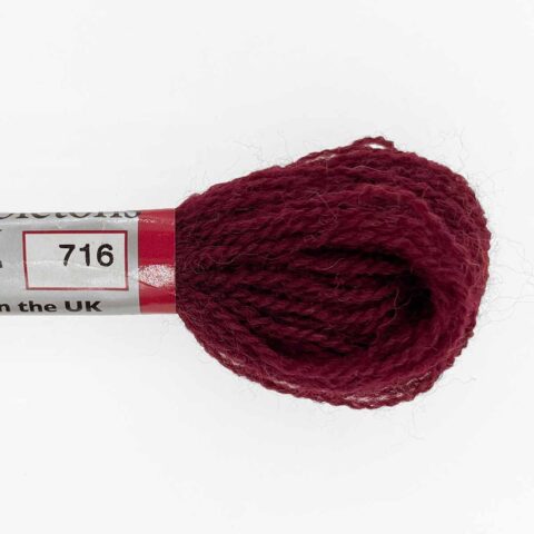 appletons crewel tapestry wool 716 wine red