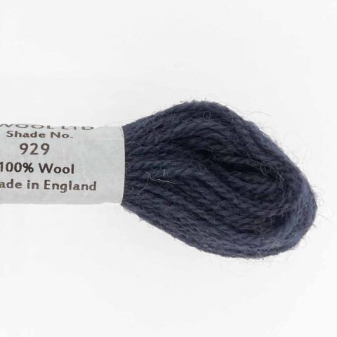 appletons crewel tapestry wool 929 dull china blue