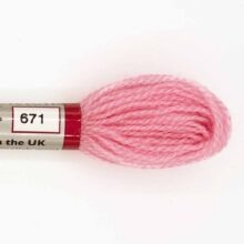 appletons crewel wool 671 bubble gum