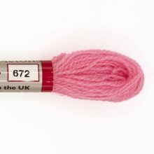appletons crewel wool 672 bubble gum