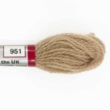 appletons crewel wool 951 drab fawn