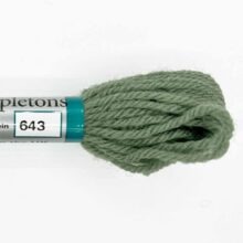 appletons tapestry wool 643 peacock blue