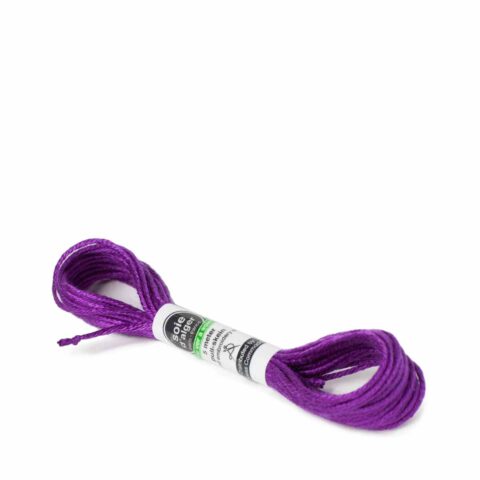 au ver a soie d'alger 1325 violet rouge silk embroidery thread