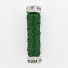 au ver a soie de paris 1834 mid pistachio green