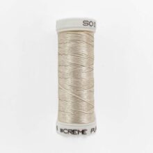 au ver a soie ovale flat silk embroidery thread creme