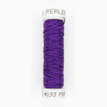 au ver a soie perlee 193 purple twisted silk embroidery thread