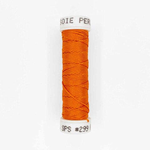 au ver a soie perlee 299 orange twisted silk embroidery thread