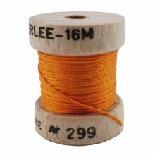 au ver a soie perlee 299 orange twisted silk pearl embroidery thread