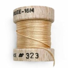 au ver a soie perlee 323 beech twisted silk embroidery thread
