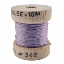 au ver a soie perlee 348 lavender twisted silk pearl embroidery thread