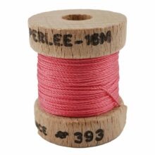 au ver a soie perlee 393 pink twisted silk pearl embroidery thread