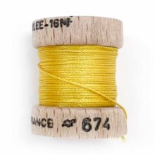 au ver a soie perlee 674 straw twisted silk embroidery thread