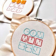 beginner embroidery class community comunidad