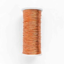 copper smooth passing metalwork embroidery thread size 6