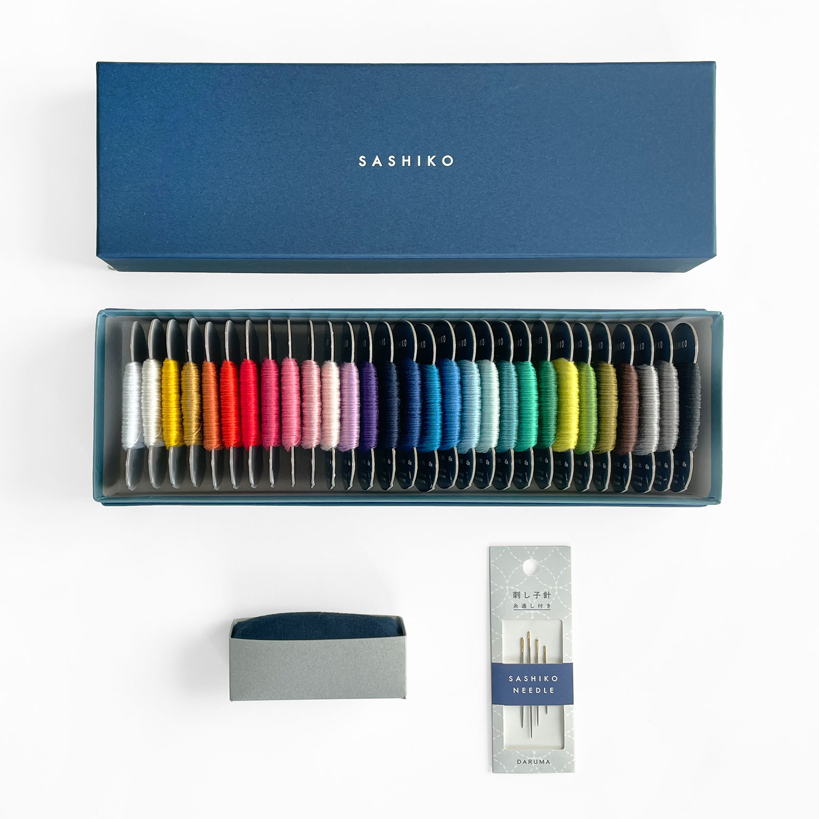 Daruma - Carded Variegated Sashiko Thread - 20/4 - Various Colors