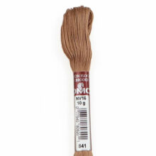 dmc floche 841 light beige brown cotton embroidery thread