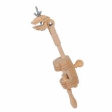 elbesee beechwood universal embroidery hoop table clamp