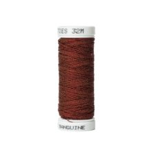gilt sylke twist 5281 sanguine red silk and gold embroidery thread