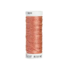 gilt sylke twist 5293 rosyne pink silk and gold embroidery thread