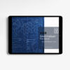 gion matsuri sashiko embroidery pattern by sashiko.lab in tablet