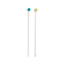 glass head dressmakers pin