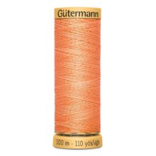 gutermann natural cotton thread 1720 apricot 100m 110yd