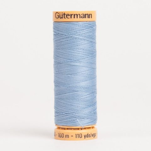 gutermann natural cotton thread 7310 light sky blue