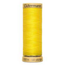 gutermann natural cotton thread yellow