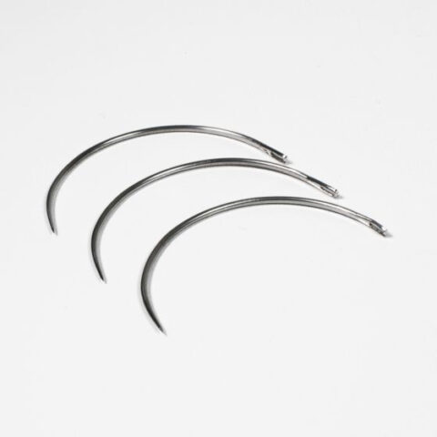 half circle curved needle