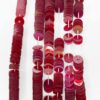 irise iridescent red 3011 cellulose french couture sequins langlois martin