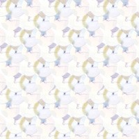 ivory iridescent transparent sequins in a square grid