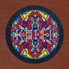 kneel stephxsttich square hoop frame wood with caramel stain finish crop