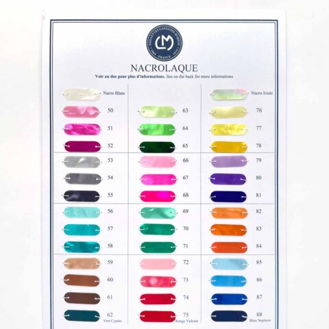 langlois martin french cellulose sequins nacrolaque color card full