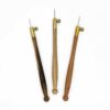 maydel bob haven new polished white oak deep drilled tambour handles