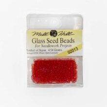 mill hill 11 0 glass seed beads for cross stitch needlework 2013 red red