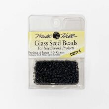 mill hill 11 0 glass seed beads for cross stitch needlework 2014 black