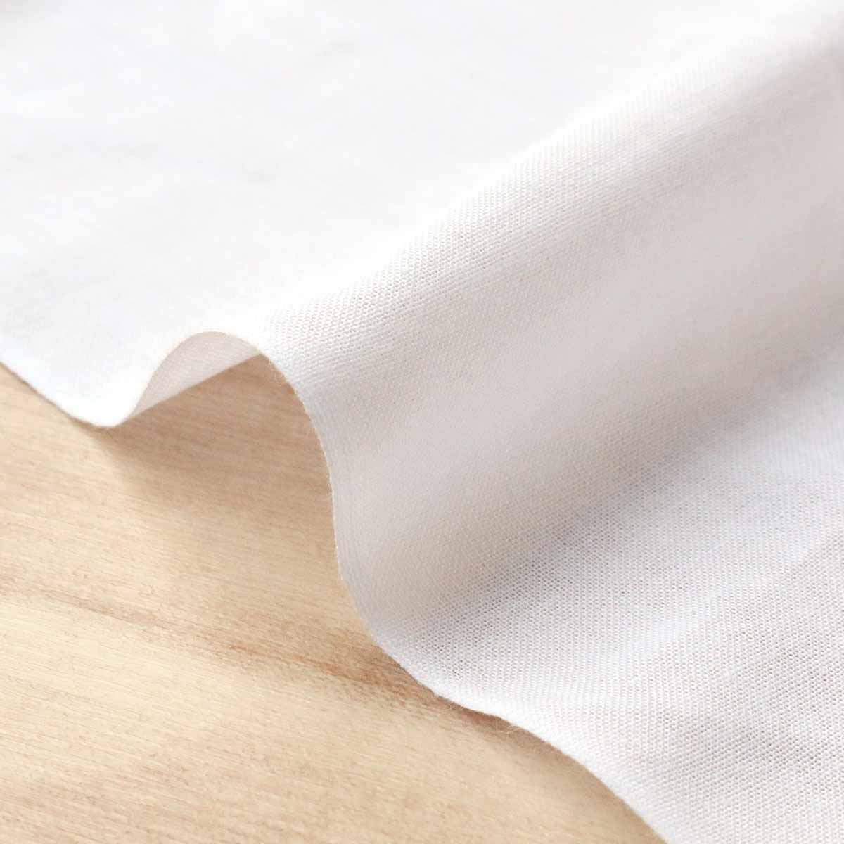 Miyamoto white cotton sarashi fabric (by the inch) - Maydel