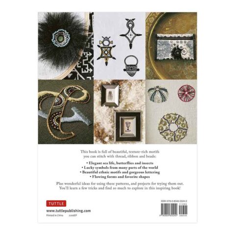 modern japanese embroidery stitches book noriko tsuchihashi cover back